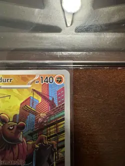 Pokemon TCG Conkeldurr 127/086 Illustration Rare SV: Black Bolt English - Image 3