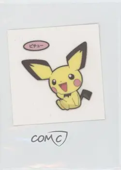 Pichu (Set 194) Japanese Daiichi Pokemon Bread Deco Chara Stickers 2000 0q9m - Image 1