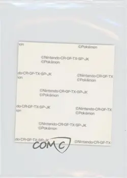 Zorua (Set 194) Japanese Daiichi Pokemon Bread Deco Chara Stickers 2000 0q9m - Image 2