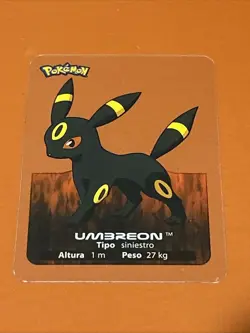 Umbreon 43 Pokemon Lamincards Edibas 2006 - Image 1