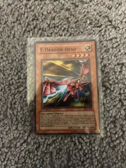 Yugioh Y-Dragon Head MFC-005 1st Edition Super Rare Holo - NM - Image 1