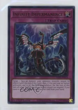 Infinite Impermanence 1st Ed. YuGiOh 25th Anniversary Rarity Collection 0mf9 - Image 1