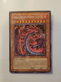 Yugioh Uria, Lord of Searing Flames CT03-EN005 Secret Rare Limited - Image 1