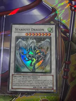 Stardust Dragon DP08-EN014 - 1st Edition YuGiOh - NM - Image 1