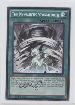 The Monarchs Stormforth 1st Ed. YuGiOh Mega-Tins Mega Pack #MP15-EN109 gl9 - Image 1