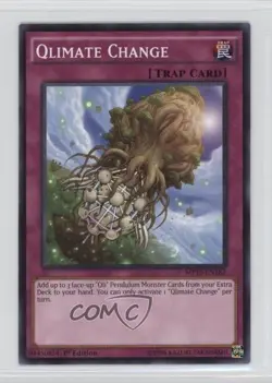 Qlimate Change 1st Ed. YuGiOh Mega-Tins Mega Pack #MP15-EN182 0g4 - Image 1