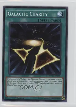 Galactic Charity 1st Ed. YuGiOh Mega-Tins Mega Pack #MP15-EN032 0g4 - Image 1