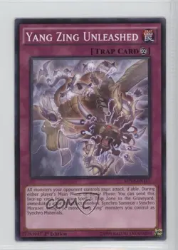 Yang Zing Unleashed 1st Ed. YuGiOh Mega-Tins Mega Pack #MP15-EN117 0g4 - Image 1
