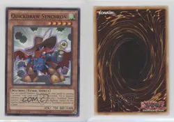Quickdraw Synchron 1st Ed. YuGiOh Extreme Structure Deck #SDSE-EN005 0g4 - Image 3