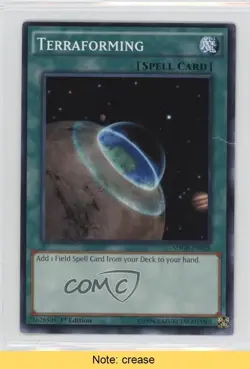 Terraforming 1st Ed. YuGiOh Geargia Rampage Structure Deck #SDGR-EN028 READ 0g4 - Image 1