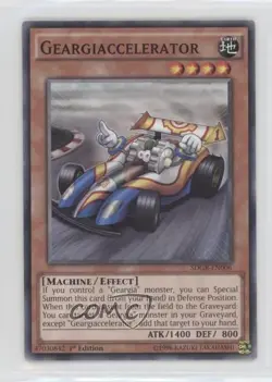 Geargiaccelerator 1st Ed. YuGiOh Geargia Rampage Structure Deck #SDGR-EN006 0b3 - Image 1