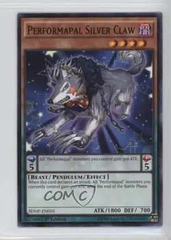 Performapal Silver Claw 1st Ed. YuGiOh Master of Pendulum Structure Deck 0g4 - Image 1