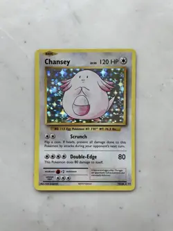 Pokemon TCG Chansey Evolutions 2016 Holo Card 70/108 Rare - Image 1