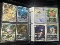 Pokemon Card Binder Collection Lot, 200+ Cards (tag Team, Full Art, IR+) - Image 2