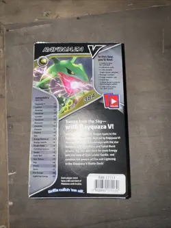 Pokemon TCG Trading Card Game V-Battle Deck Rayquaza V Sealed Theme Deck New Xz - Image 2