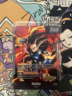 Dragon Ball Legends Shallot FS09-01 Leader Card Bonus Pack Alternate Art - Image 2