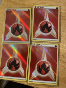 Fire Energy Reverse Holo Black & White 2013 Pokemon Card TCG - Image 1