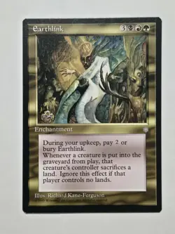 Earthlink MTG Ice Age Reserved Magic Gathering Rare Card - Image 1