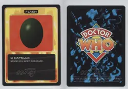 1996 Doctor Who - Collectible Card Game Card Game Q Capsule 2e7 - Image 3