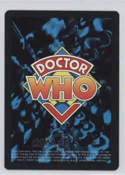 1996 Doctor Who - Collectible Card Game Card Game Ransom Demand 2e7 - Image 2