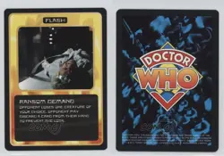 1996 Doctor Who - Collectible Card Game Card Game Ransom Demand 2e7 - Image 3