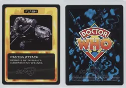 1996 Doctor Who - Collectible Card Game Card Game Raston Attack 2e7 - Image 3