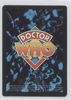 1996 Doctor Who - Collectible Card Game Card Game Star Base 2e7 - Image 2