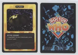 1996 Doctor Who - Collectible Card Game Card Game Star Base 2e7 - Image 3