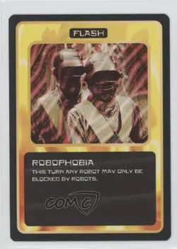 1996 Doctor Who - Collectible Card Game Card Game Robophobia 2e7 - Image 1