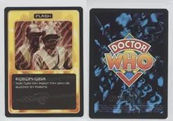 1996 Doctor Who - Collectible Card Game Card Game Robophobia 2e7 - Image 3