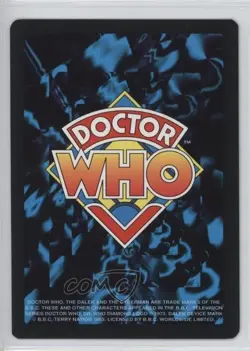 1996 Doctor Who - Collectible Card Game Card Game PCM Gas 2e7 - Image 2