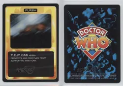1996 Doctor Who - Collectible Card Game Card Game PCM Gas 2e7 - Image 3