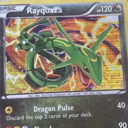 Rayquaza 11/20 Holo Promo Pokemon Card - Rare Black Star NM - Collector’s Item - Image 2
