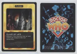 1996 Doctor Who - Collectible Card Game Card Game Elixir of Life 2e7 - Image 3