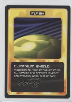 1996 Doctor Who - Collectible Card Game Card Game Duranium Shield 2e7 - Image 1