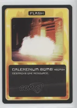 1996 Doctor Who - Collectible Card Game Card Game Dalekenium Bomb 2e7 - Image 1