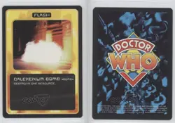 1996 Doctor Who - Collectible Card Game Card Game Dalekenium Bomb 2e7 - Image 3