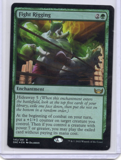 Fight Rigging 145/281 Foil MTG SNC LP - Image 1