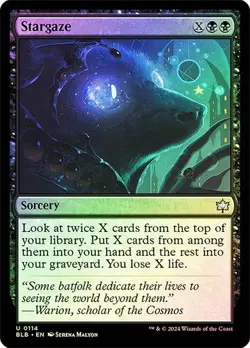 MTG-Stargaze Bloomburrow(NM-FOIL)#114 - Image 1