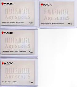 Final Fantasy Art Series MTG 8 card Lot - Image 4