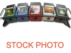 MTG Magic Gathering Retailer Exclusive Land Station Wire Rack Caddy Ultra Pro - Image 1