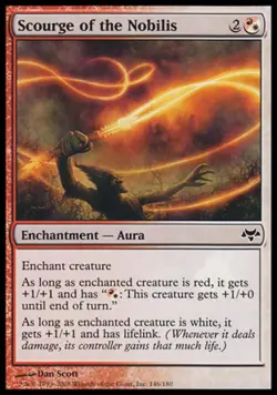 Scourge of the Nobilis - Light Play MTG Eventide - Image 1