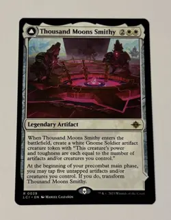MTG Thousand Moons Smithy Barracks of the Thousand The Lost Caverns Of Ixalan NM - Image 1