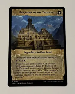 MTG Thousand Moons Smithy Barracks of the Thousand The Lost Caverns Of Ixalan NM - Image 2
