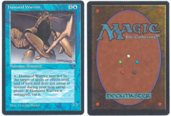 MTG Fallen Empires FEM Homarid Warrior Douglas Schuler misprint crimped Magic - Image 1