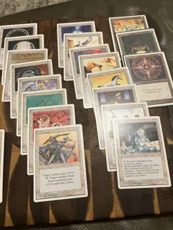 Magic The Gathering 4th Edition - Vintage MTG - 35 Card - White Lot 1 - Image 3