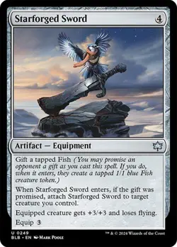 MTG-Starforged Sword Bloomburrow(NM)#249 - Image 1