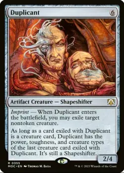 X 1 Duplicant NM March of the Machine Commander 355 MTG Magic The Gathering - Image 1