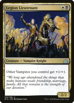1x Legion Lieutenant - NM - Rivals of Ixalan - SPARROW MAGIC mtg - Image 1
