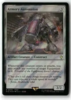Armory Automaton Commander: Final Fantasy Surge Foil MAGIC MTG NM - Image 1